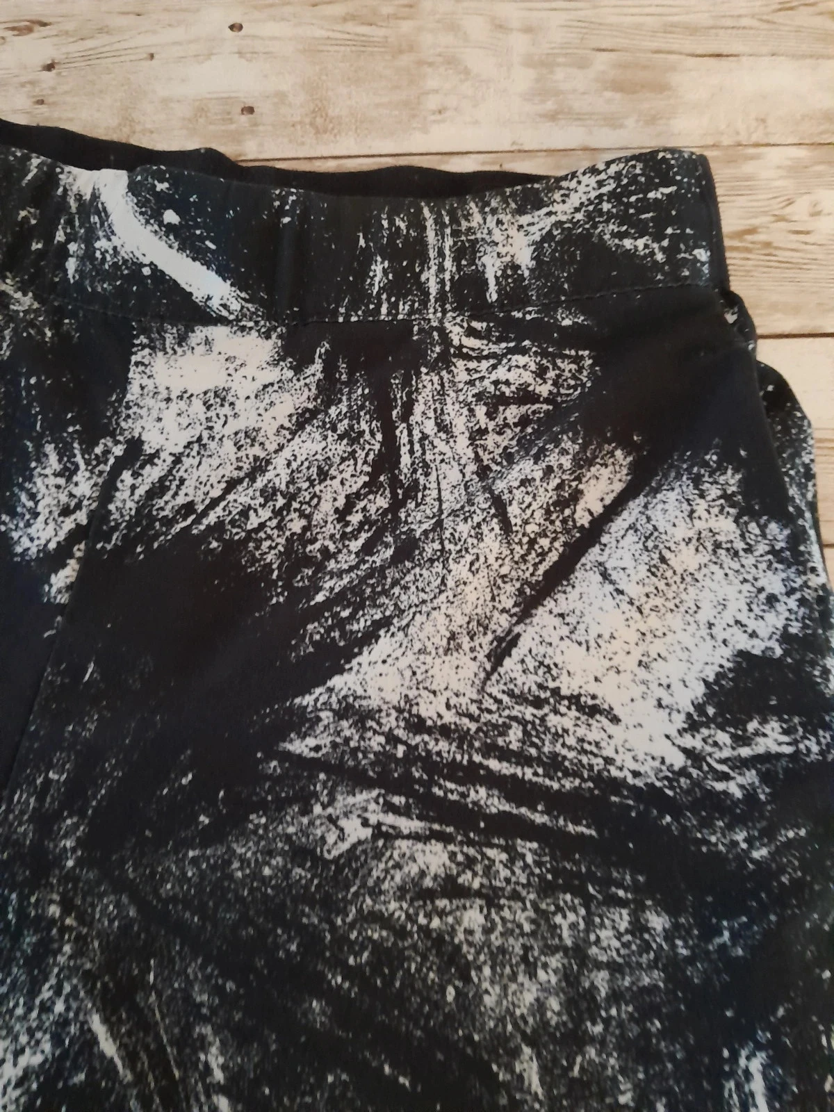 Short Dri-fit, tamanho 10/12 anos, cor branco e preto – photo 2